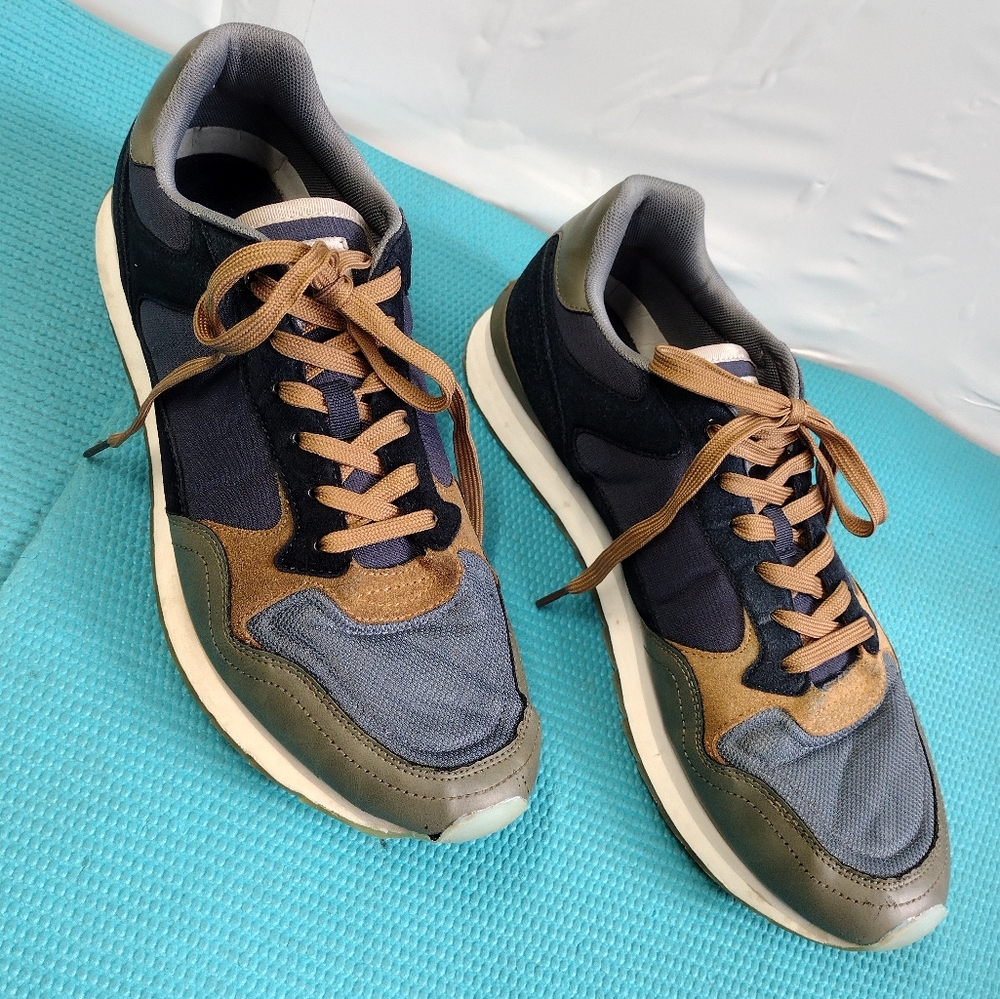 HOFF Copenhagen Men's Lace Up Sneakers Trainers Multicolor - Size 13